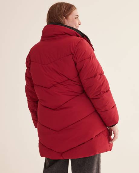 Responsible, Puffer Jacket with Hidden Hood