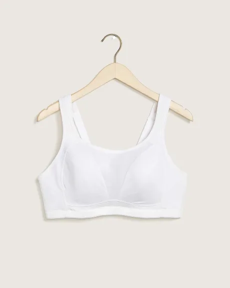 Sports Bra With Front Mesh Insert - ActiveZone