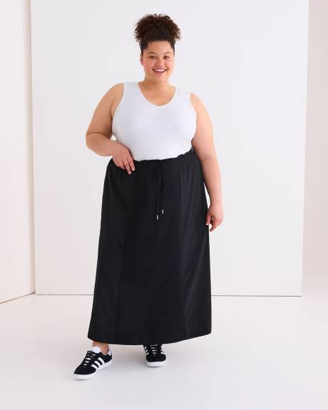Jupe cargo extensible, tissu responsable - Active Zone