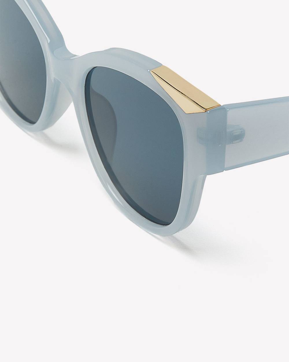Round Light Blue Smoked Sunglasses | Penningtons