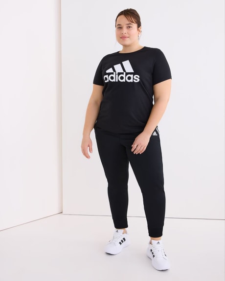 ZERDOCEAN Women's Plus Size Active Yoga Sweatpants Cotton Jersey Capris  Athletic Crop Pants with Pockets Drawstring – The Family Fix
