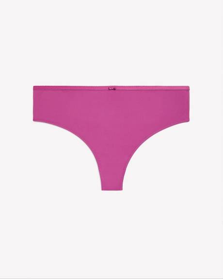 Culotte tanga en microfibre avec large élastique picot - ti Voglio
