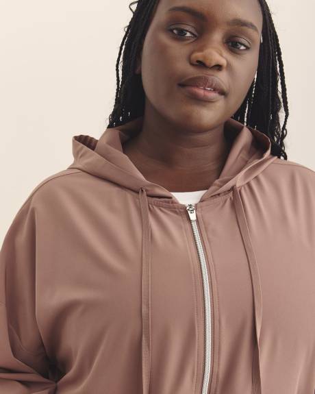 Responsible, 4-Way Stretch Zipped Jacket - Active Zone Responsible, 4-Way Stretch Zipped Jacket - Active Zone