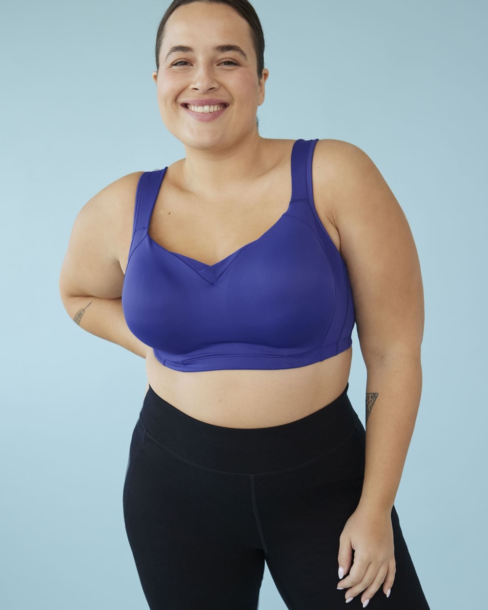 Underwire sports bra