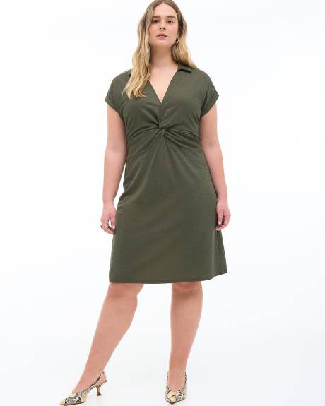 Plus Size Women Dress Workplace Clothes 1X 2X 3X 4X 5X Full Sleeve Dress  Knee Length Casual Women Dress Fashion Fitted Dress 