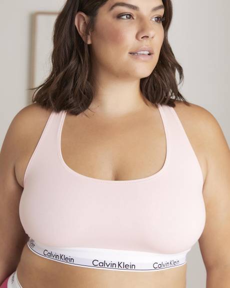 Unlined Cotton Bralette - Calvin Klein