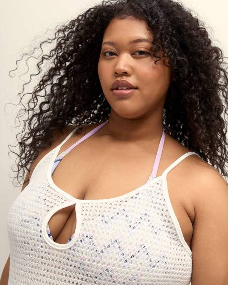 Swim Cover-Up Dress with Keyhole - Cover Me