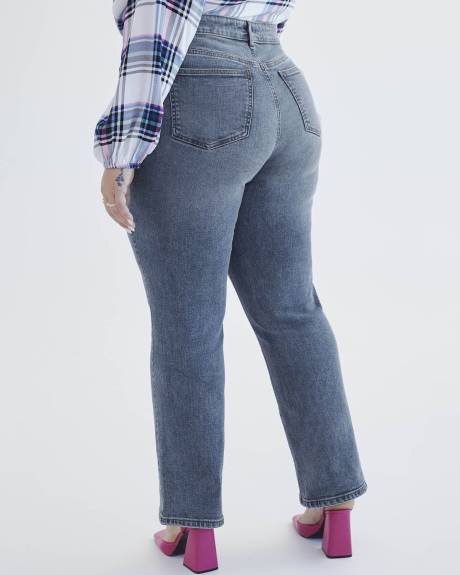 Petite, 1948-Fit Medium Wash Bootcut Jeans - d/C JEANS