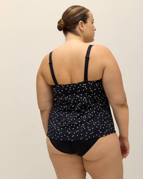 Dotted Tankini Swim Top