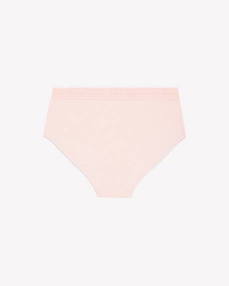 Culotte classible rose avec taille en dentelle - ti Voglio