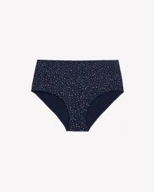 Blue Heart-Print Cotton Full Brief - ti Voglio