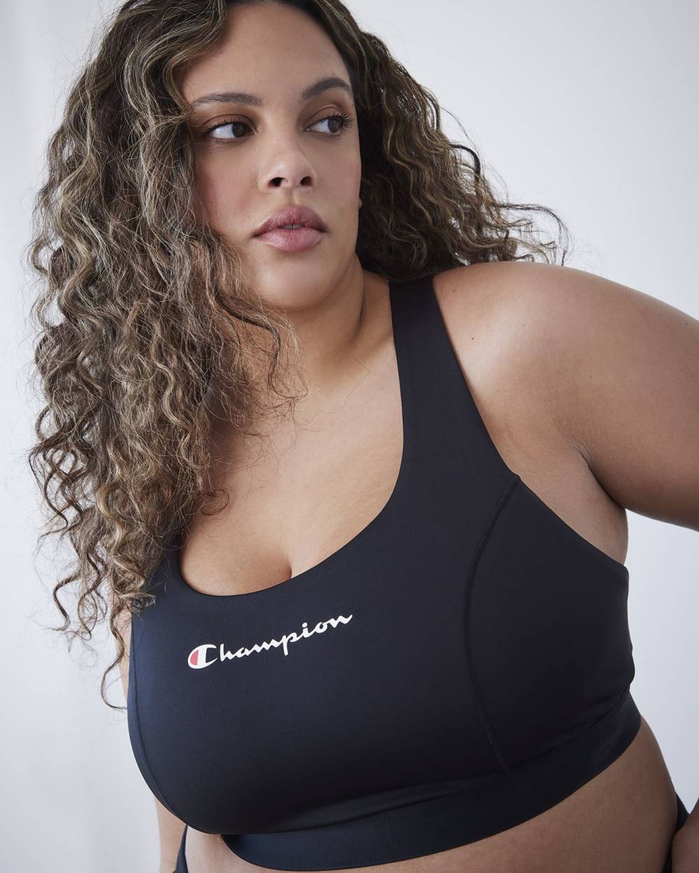 Classic Logo Champion Racerback Sports Bra - Riderwylde