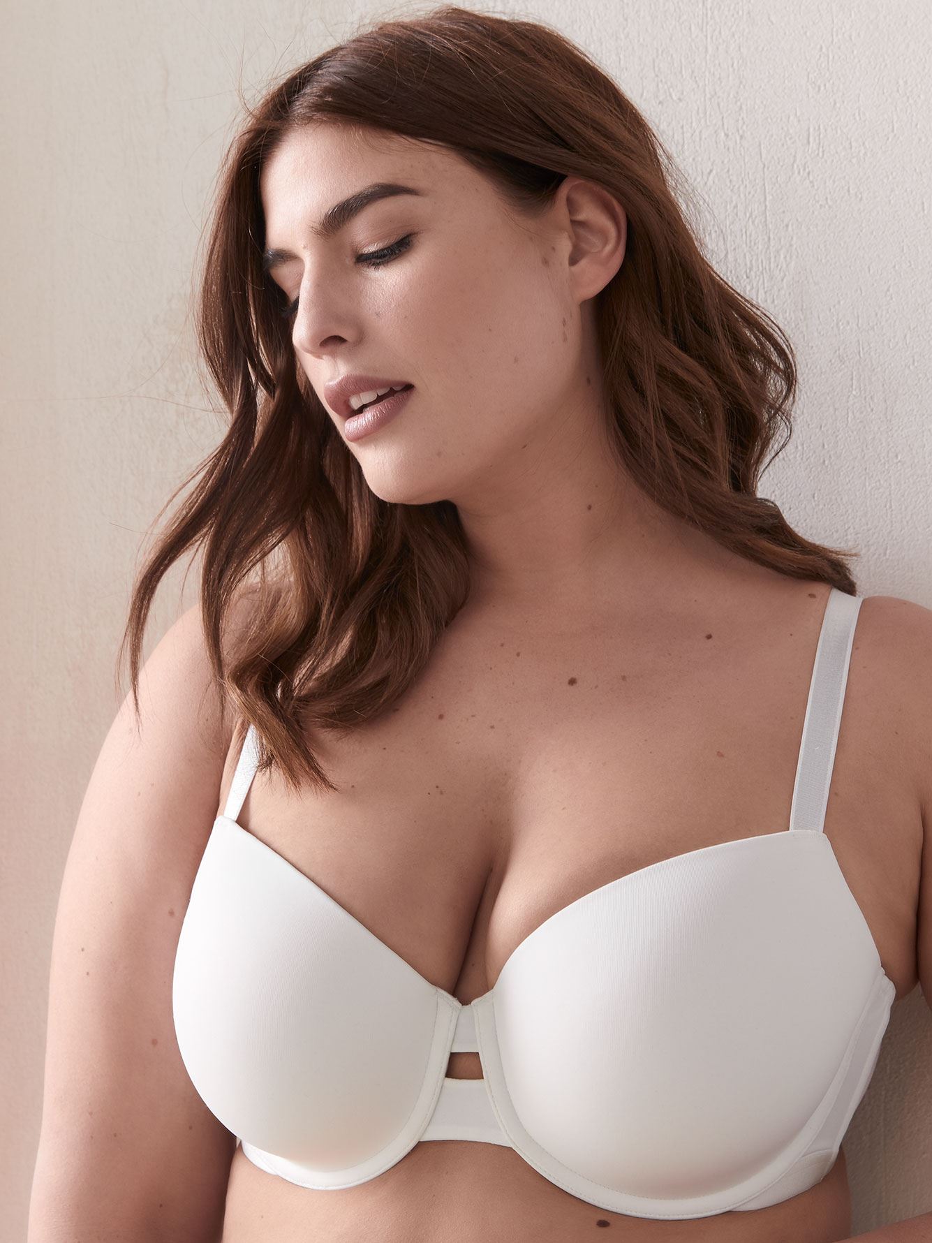 Padded Demi Cup Bra, G & H Cups