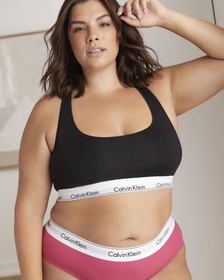 Unlined Cotton Bralette - Calvin Klein