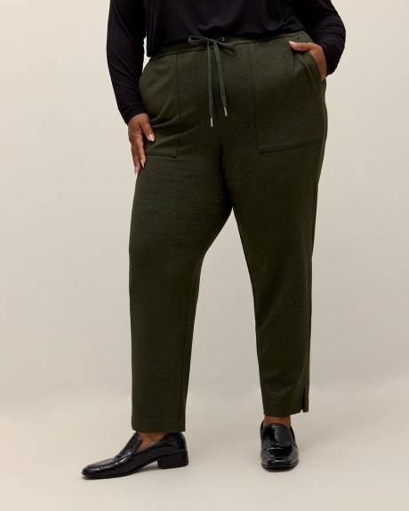 Knit Pant Tapered-Leg
