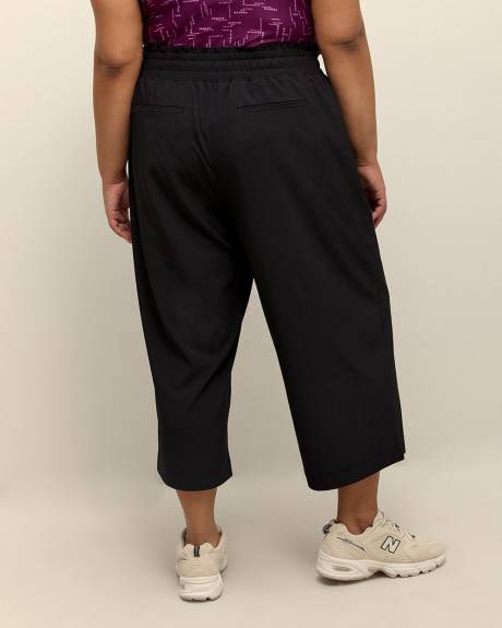 Pantalon court extensible à jambe large, tissu responsable - Active Zone