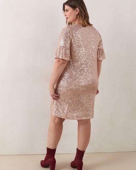 Robe-chandail à paillettes - Addition Elle