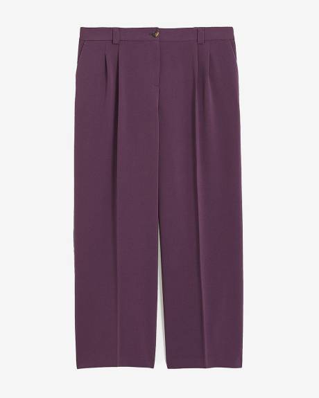 Pantalon de ville à jambe évasée