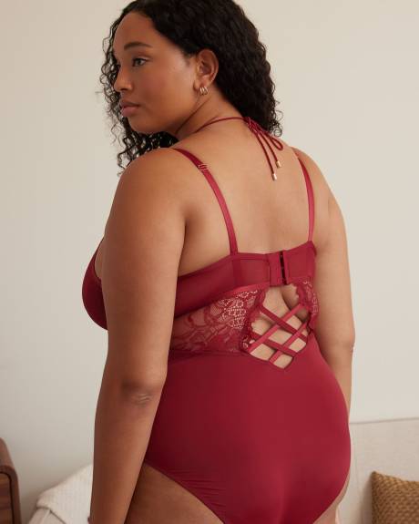Sexy Underwire Lace Bodysuit - Déesse Collection