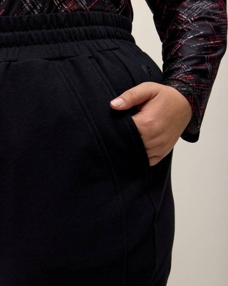 Black French Terry Jogger Pant - Active Zone