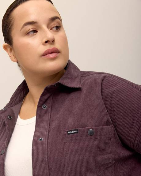 Manteau-chemise en velours côtelé Blue Point Creek - Columbia