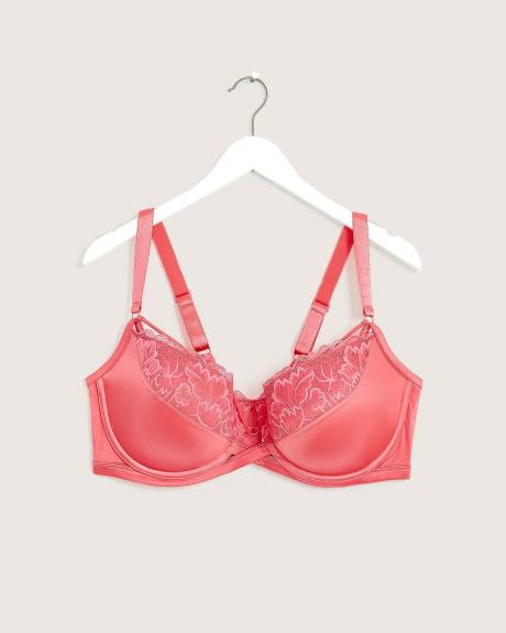 Soutien-gorge balconnet sexy en satin avec lanière à l'encolure - Déesse Collection