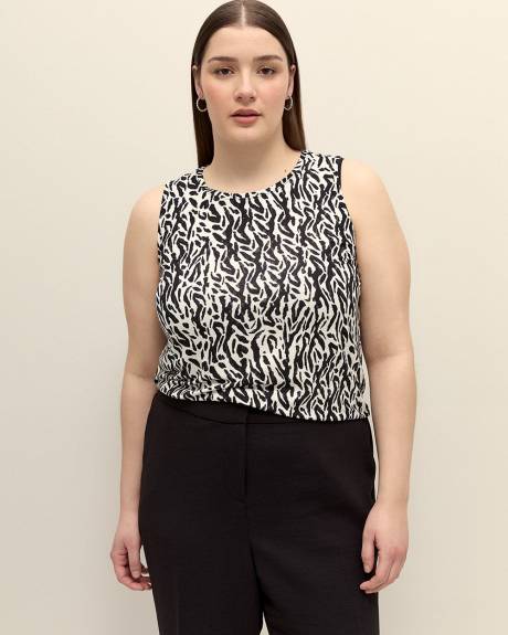 Responsible, Printed Modern-Fit Tank Top - Addition Elle - PENN. Essentials