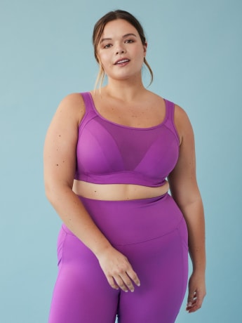 High Support Sports Bra With Underwires - Active Zone