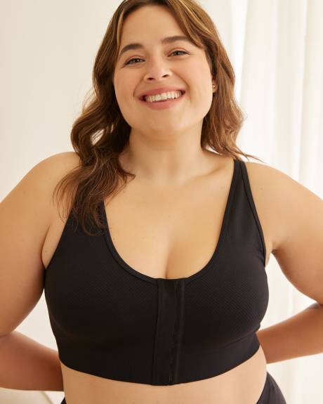 Bralette côtelé sans coutures avec fermeture avant - ti Voglio