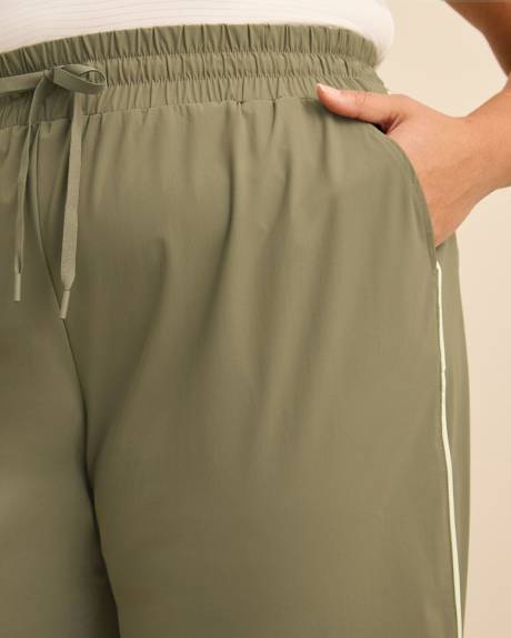 Front Zip Knit Track Pant - Active Zone