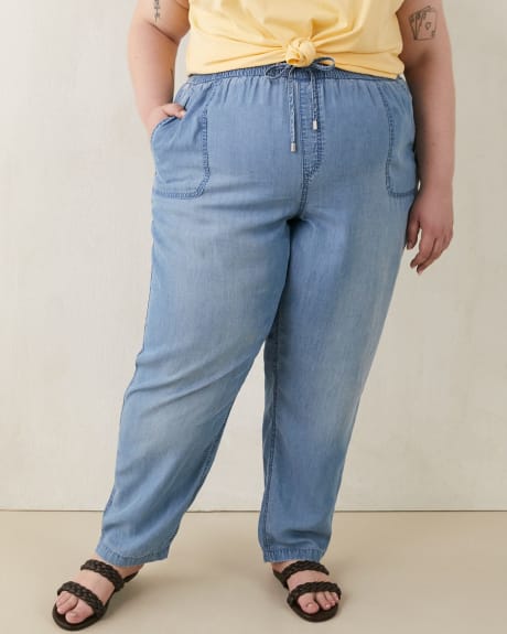 Responsible, 1948 Fit Twill Joggers, Light Wash - d/C JEANS