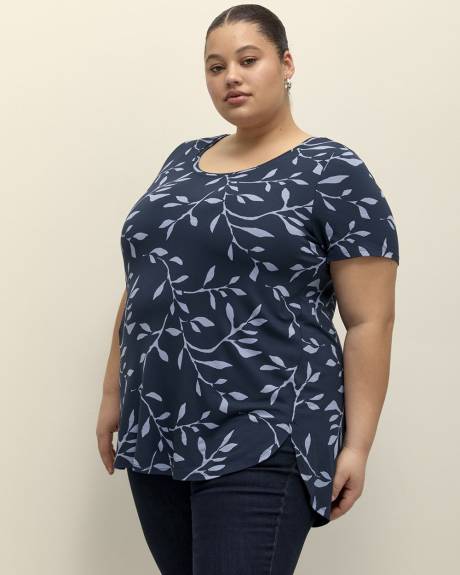 Responsible, Printed Modern-Fit Tunic - PENN. Essentials