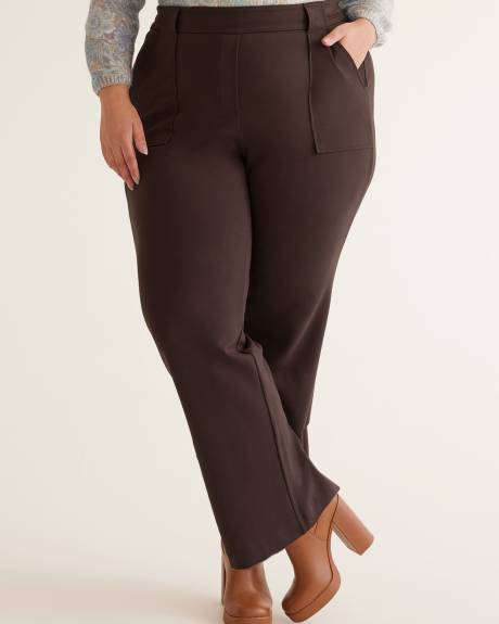 Essential Ponte de Roma Wide-Leg Pant