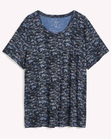 T-shirt boyfriend à col dégagé - Essentiels PENN.