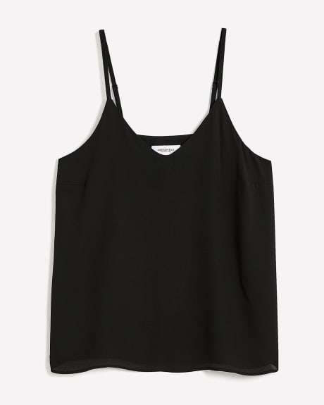 Responsible, Sleeveless Blouse with Spaghetti Straps - Addition Elle