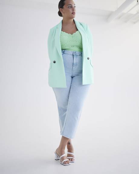 Camisole courte en dentelle - Addition Elle