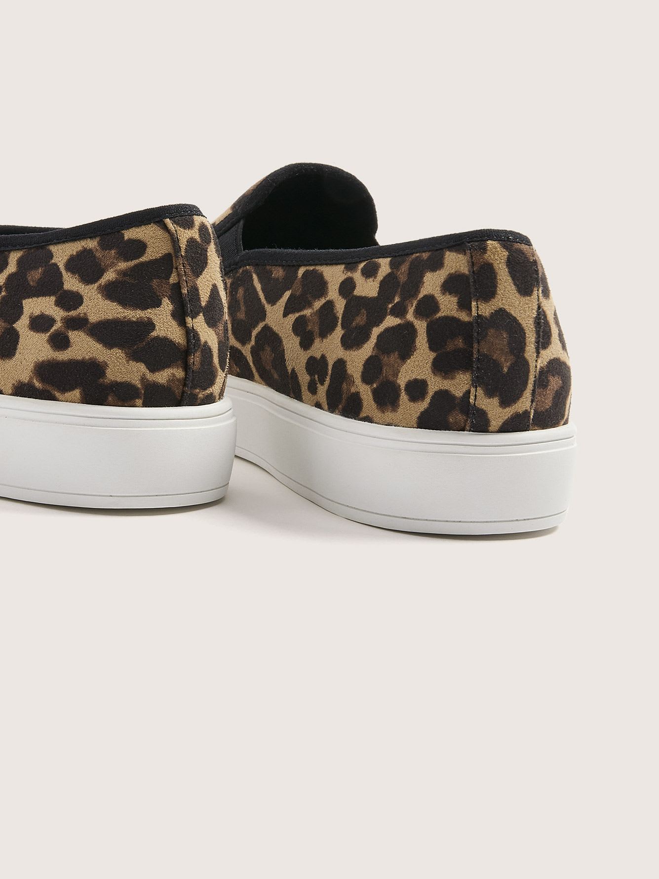 wide width leopard shoes