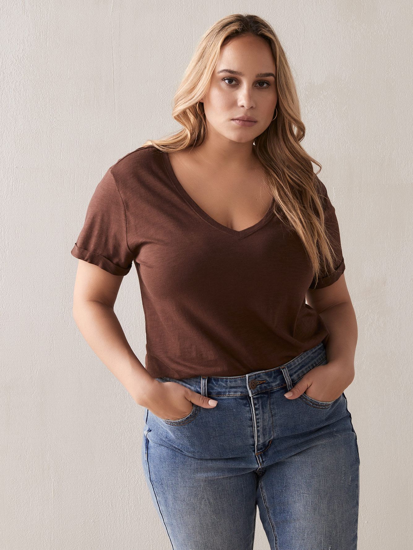 Boyfriend VNeck TShirt Penningtons