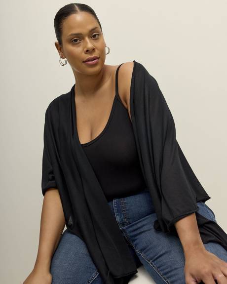 Lightweight Knit Cape
