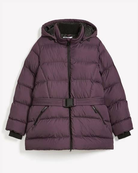 Responsible, Purple Belted Snow Jacket - Active Zone Responsible, Purple Belted Snow Jacket - Active Zone