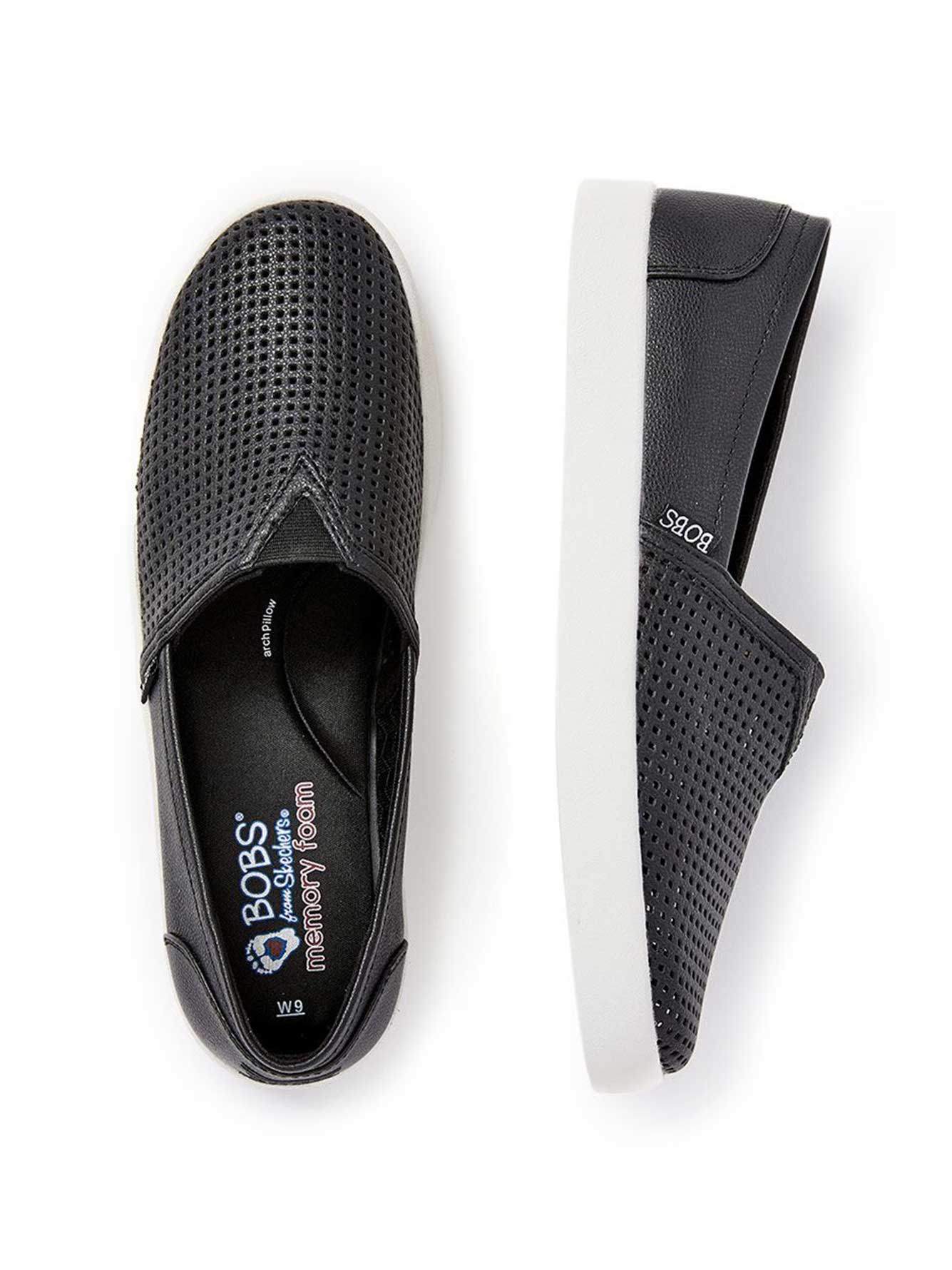 Wide-Width Perforated Slip On Shoes - BOBS from Skechers | Penningtons