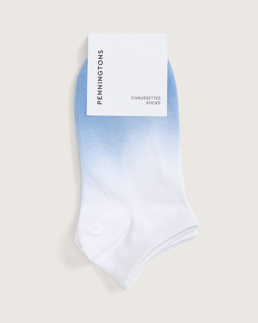 Low Cut Ankle Socks, Ombre Tie-Dye, 1-Pair | Penningtons