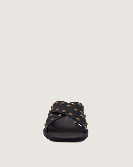 Regular Width, Slide Sandal with Polished Studs - Lucky Brand