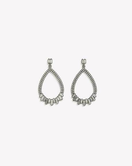 Fancy Tear Drop Shape Earrings