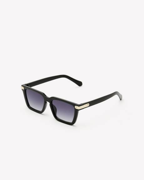 Plastic Rectangular Sunglasses