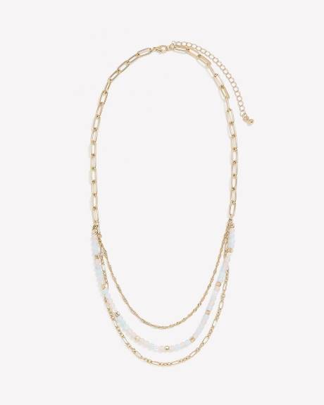 Dainty Multi-Layer Short Necklace