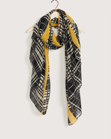 Lightweight Plaid Scarf - In Every Story