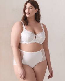 Unlined Lace Bra, G & H Cups