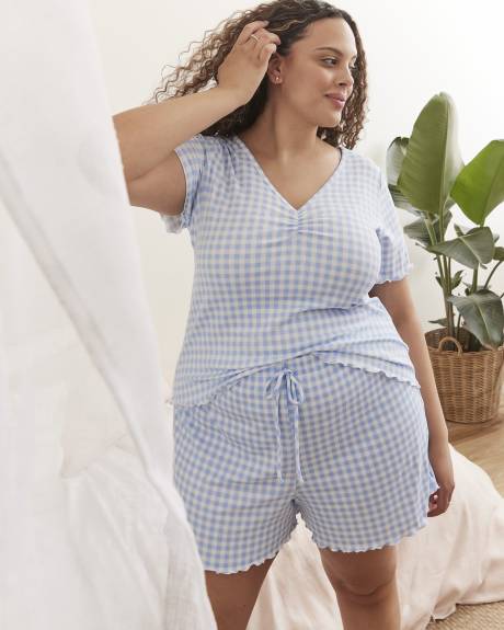 Plaid Lettuce Edge Boxer - ti Voglio
