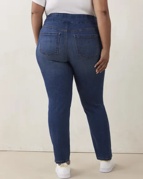 Petite, jeans à jambe droite coupe ingénieuse - d/c JEANS - Essentiels PENN.